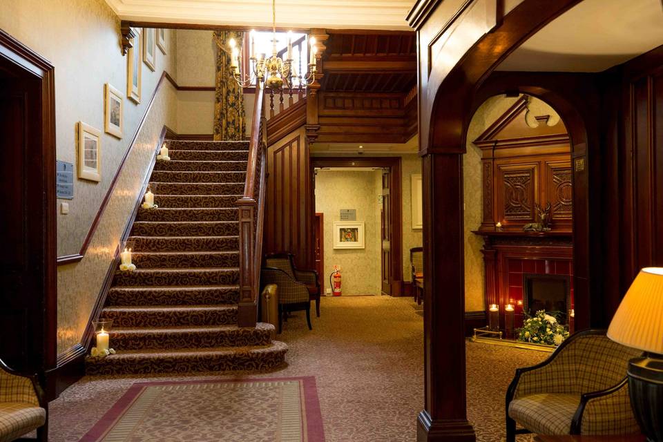 Staircase and lobby