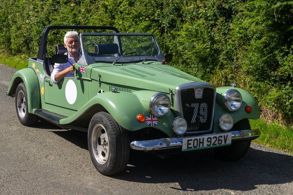 Vintage Triumph Car