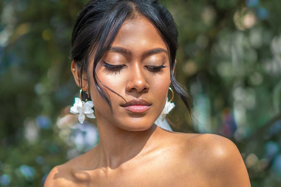 Indian bridal glam