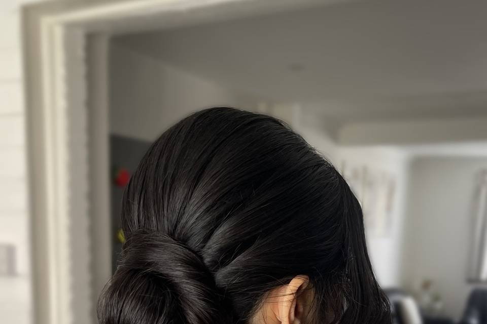 Bridal hairstyle