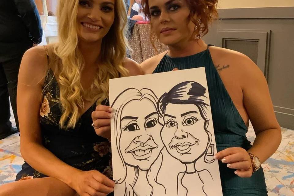 Wedding Caricature