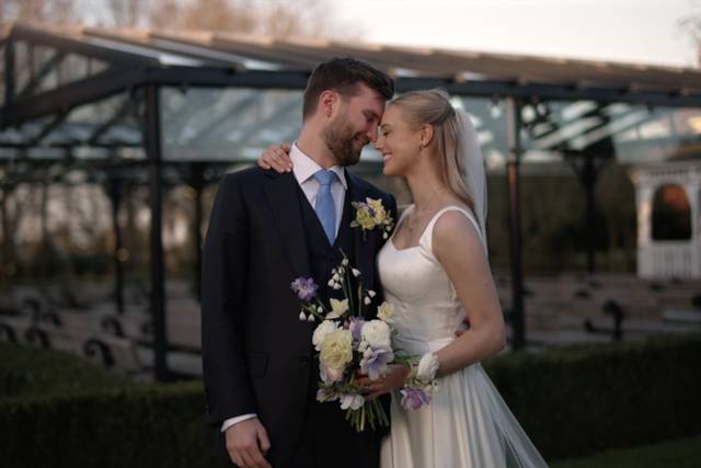 Intimate couple portrait Kent