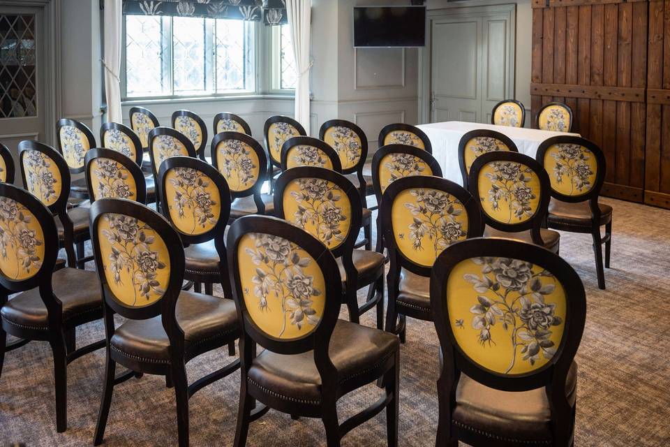 Ceremony chairs