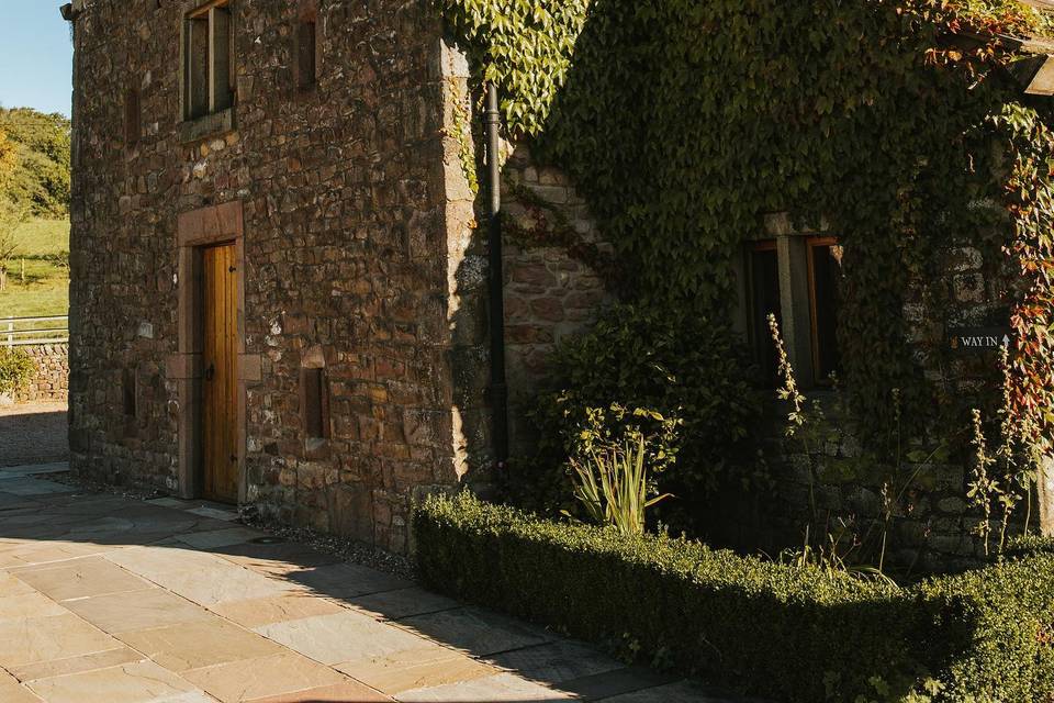 Our Tithe Barn Facade