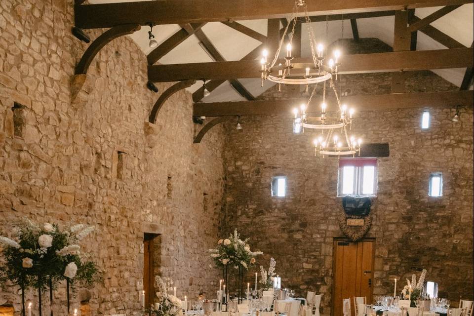 Wedding Breakfast Set-Up