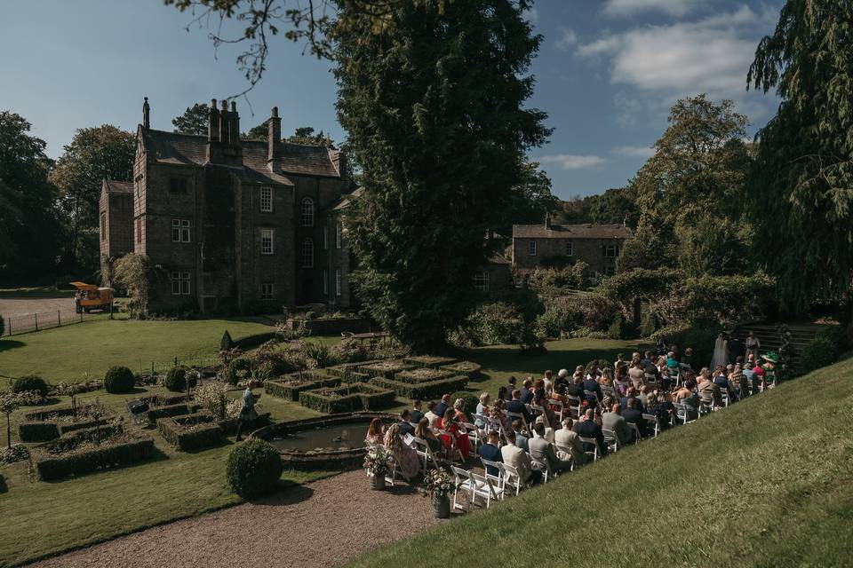 Italian Steps Outdoor Ceremony