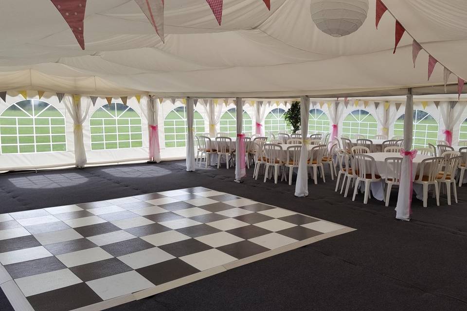 Wedding marquee