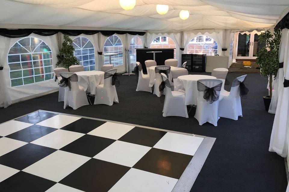 Wedding marquee