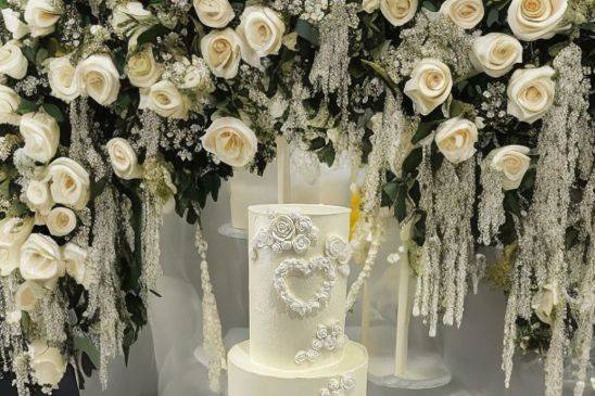 Two Tier Pearl Rose