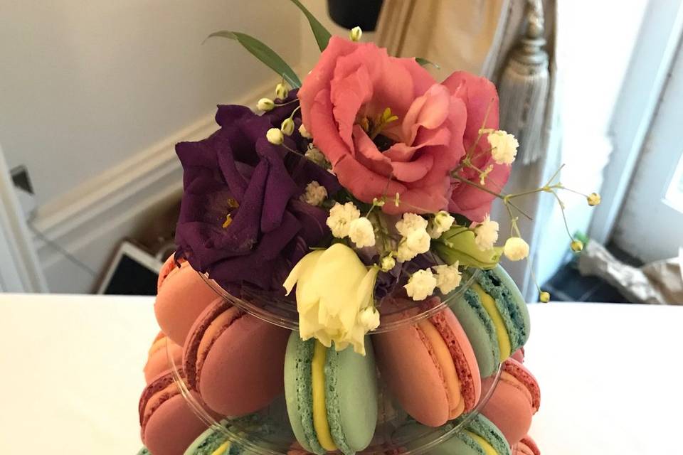 Too Nice Macaron Wedding Tower