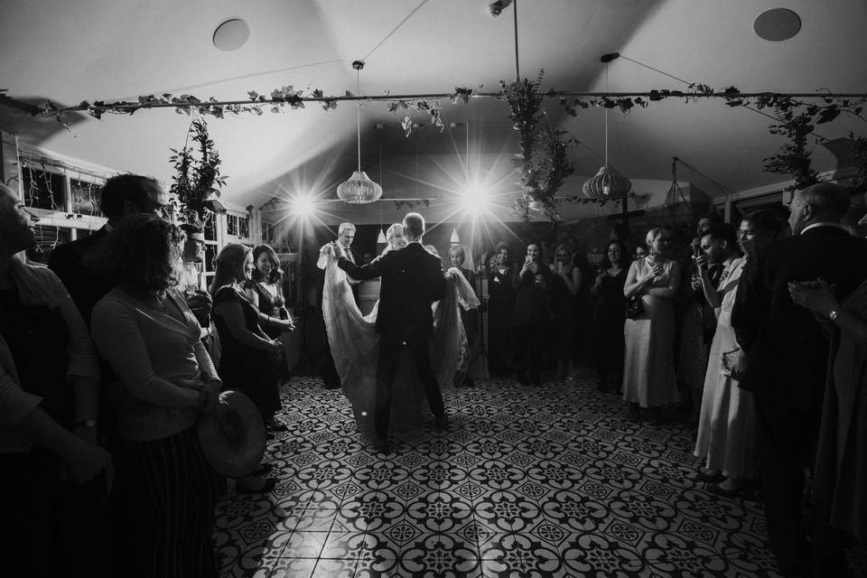 The first dance