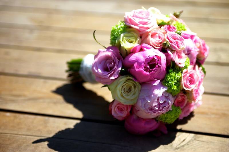 Peony and Rose bouquet