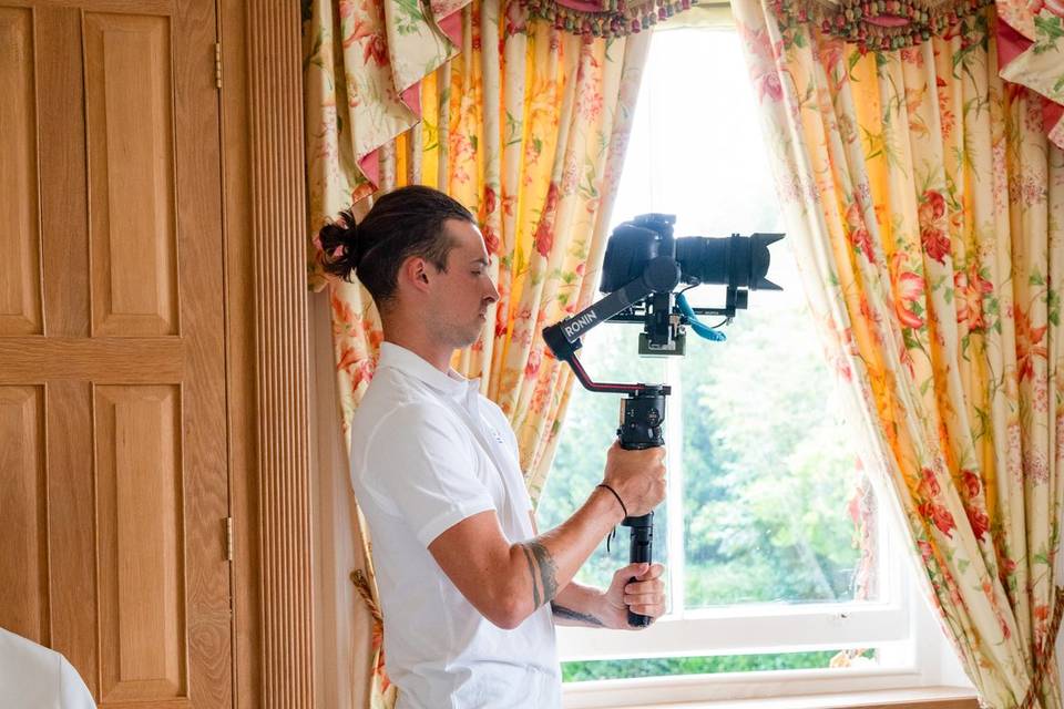 Gimbal by window