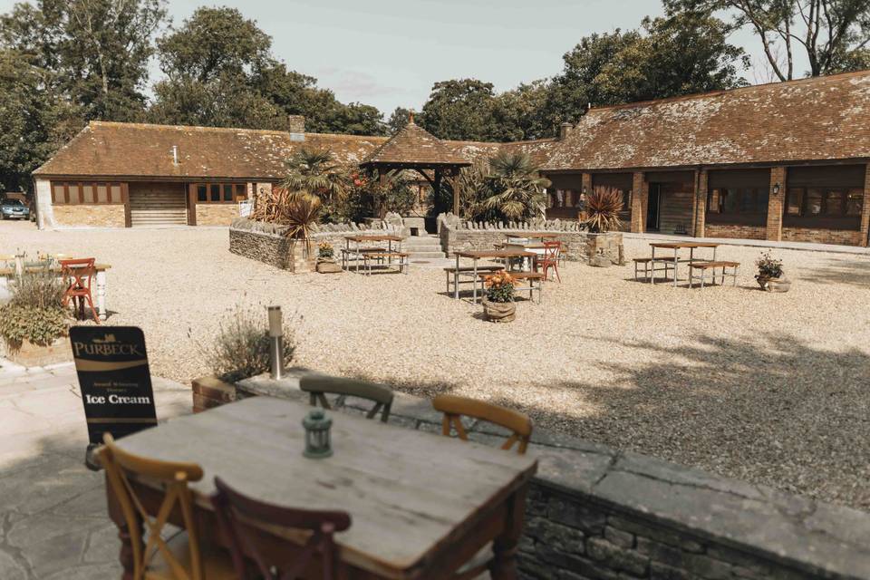Bottom courtyard
