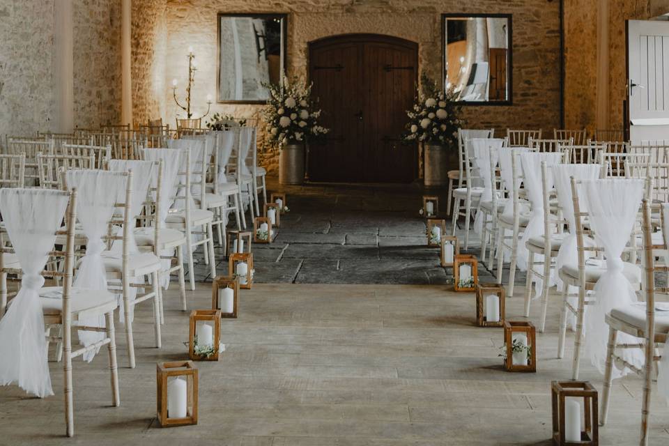 The barn