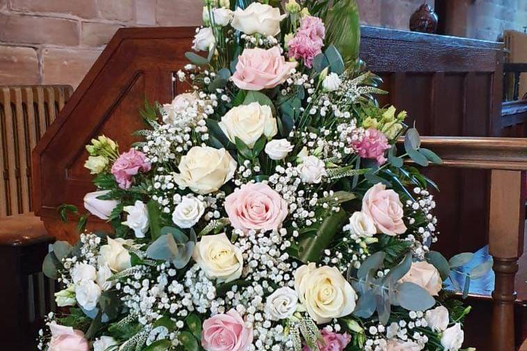 Large flower arrangement