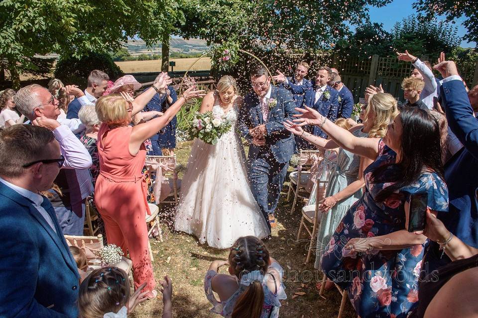 Garden ceremony