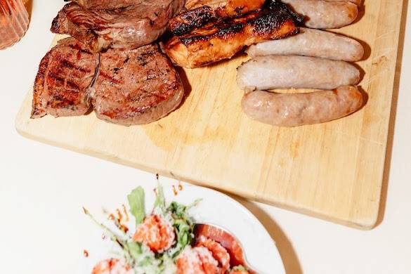 BBQ meat family style