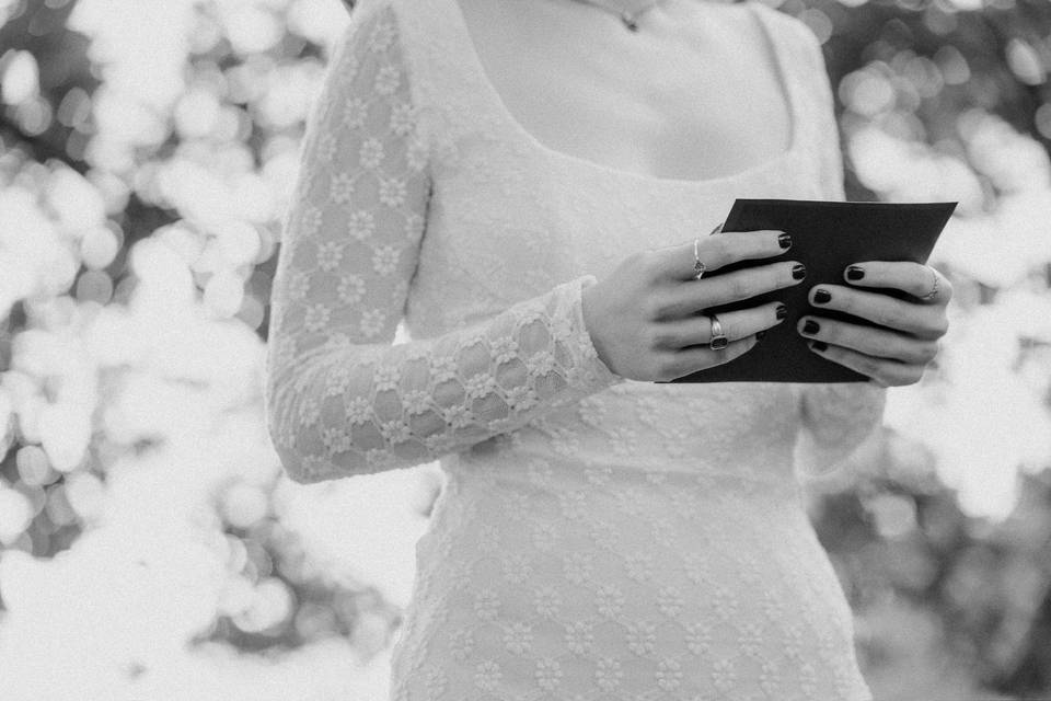 Personalised Vows
