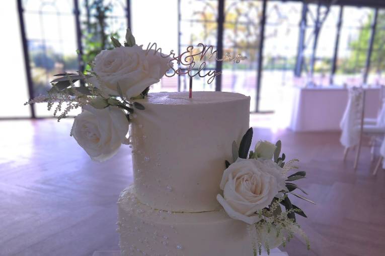 Pearly buttercream