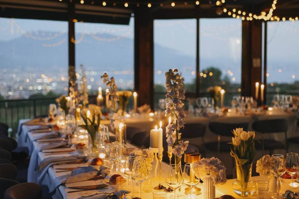 Dinner inside