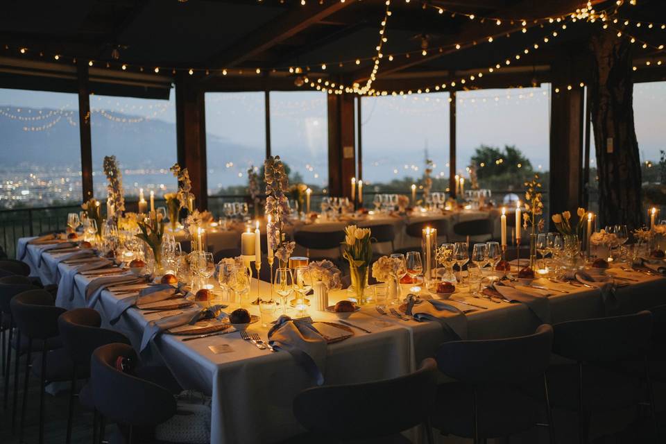Dinner inside