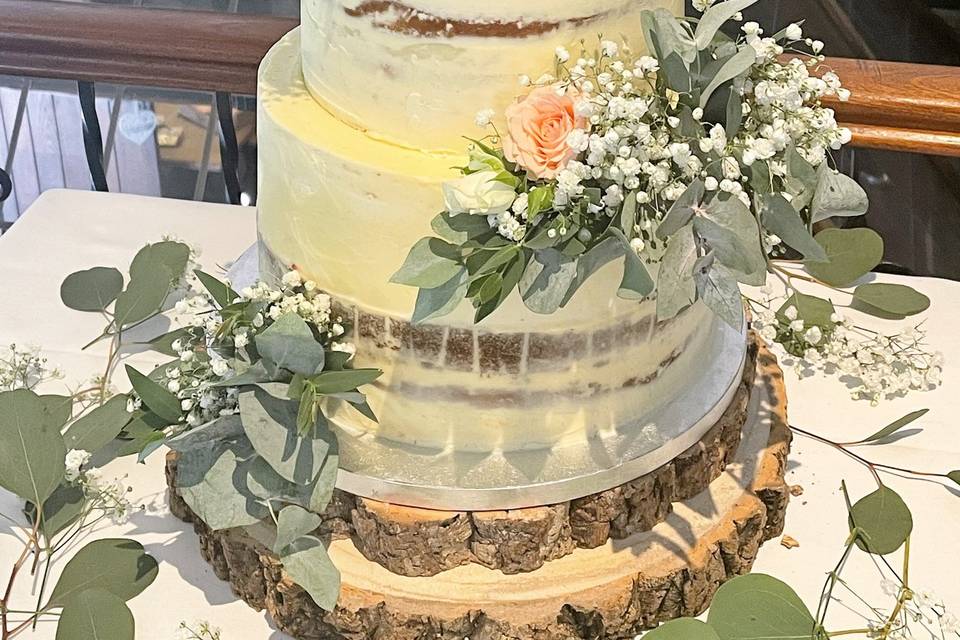 Autumnal Wedding Cake