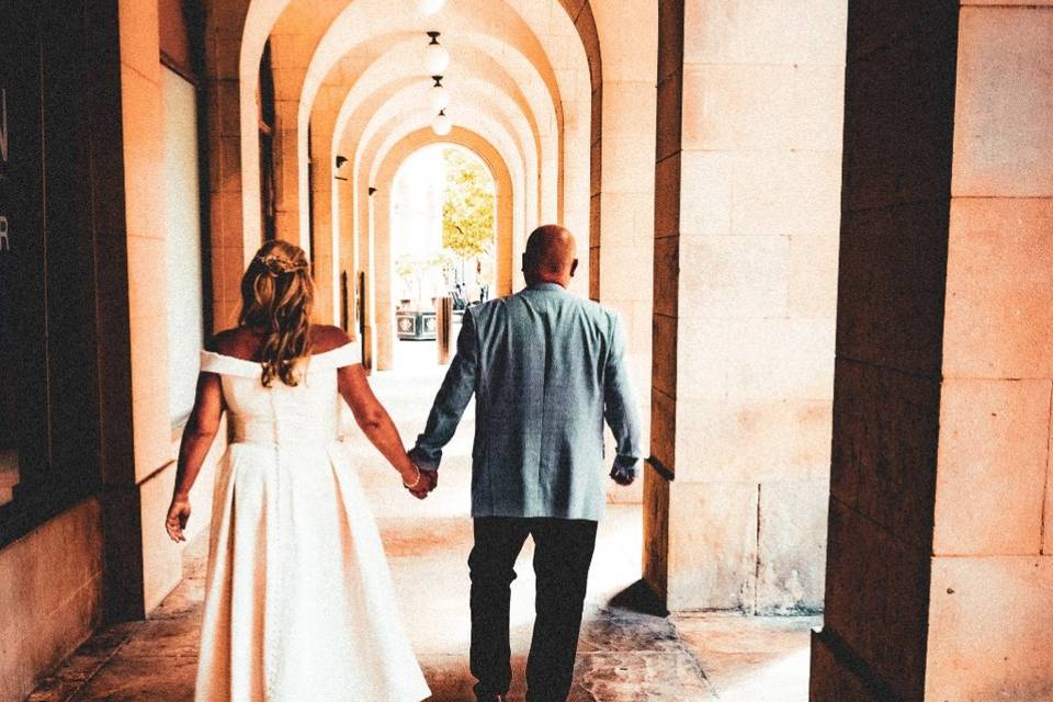 Urban wedding