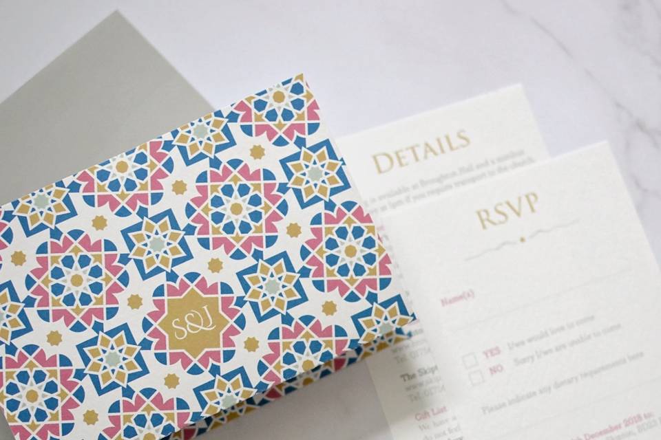 Moroccon invitation