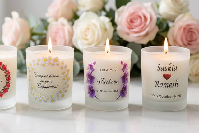 Fully customised candles