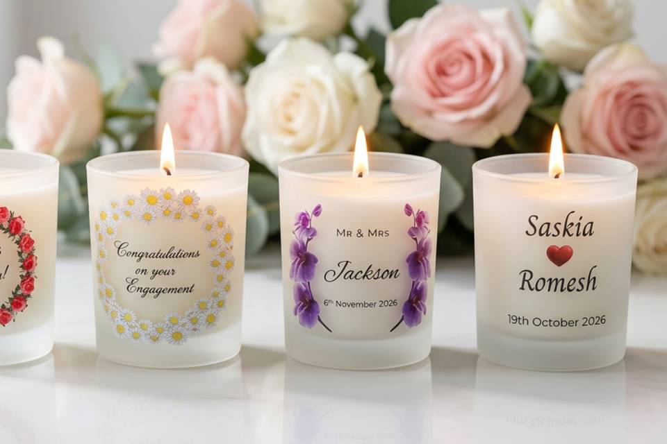 Fully customised candles