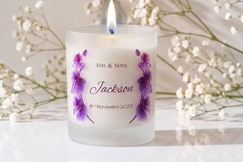 Orchid Candle