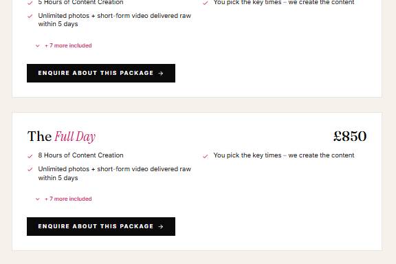 BDP - Content Creation Package