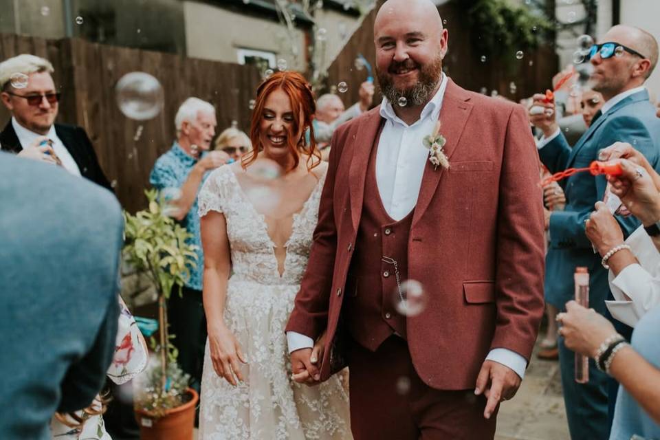 Outdoor wedding