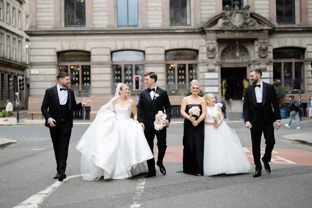 The wedding party