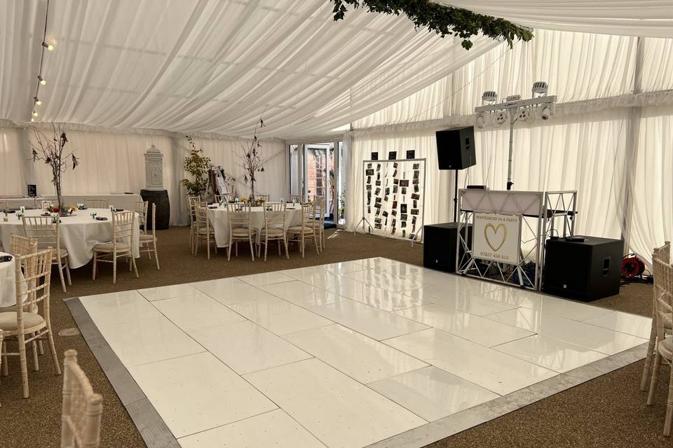 The Courtyard Marquee