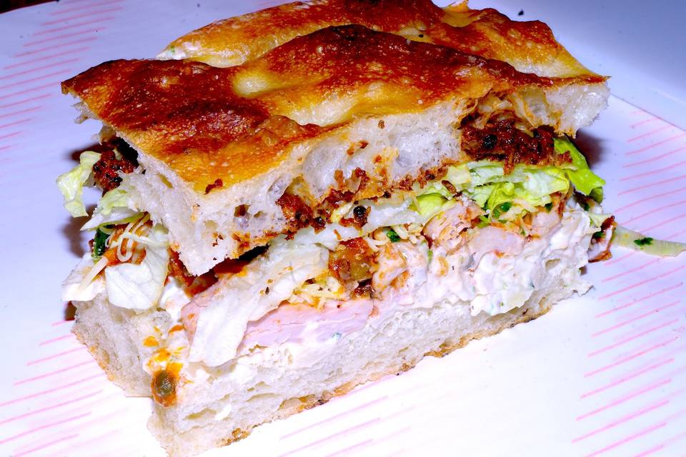 Focaccia Sandwiches