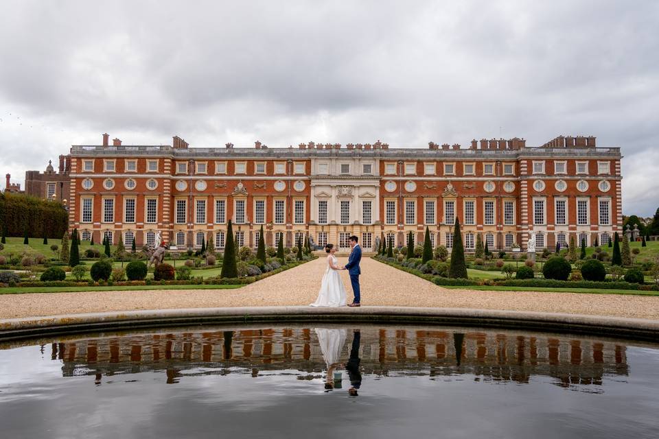 Couple in the Gardens