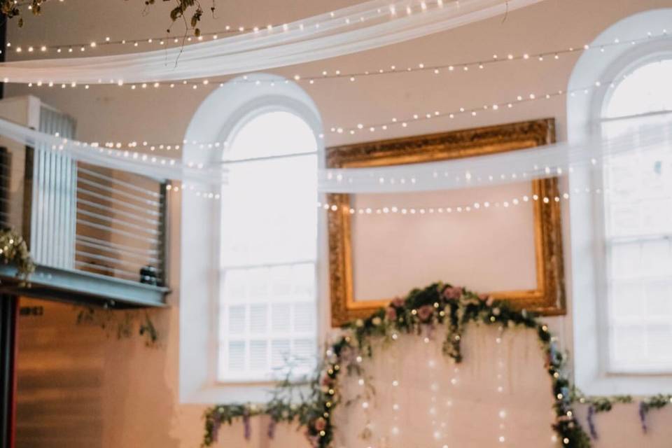 A Beautiful Reception