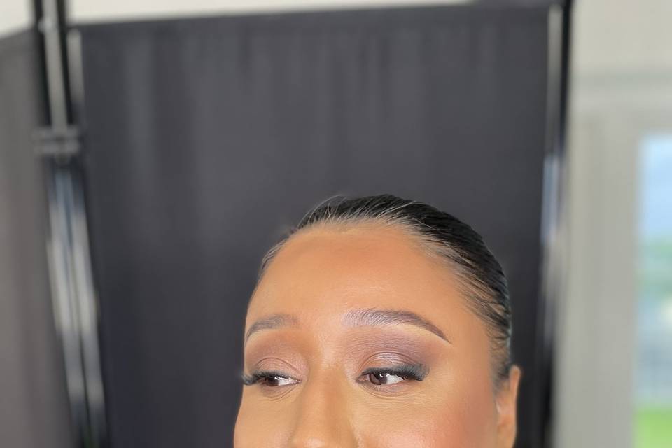 Bridesmaid soft glam