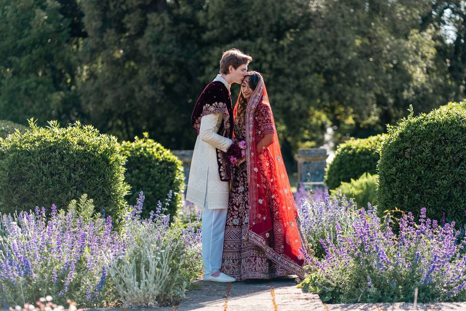 Lavender Kisses at Walhampton