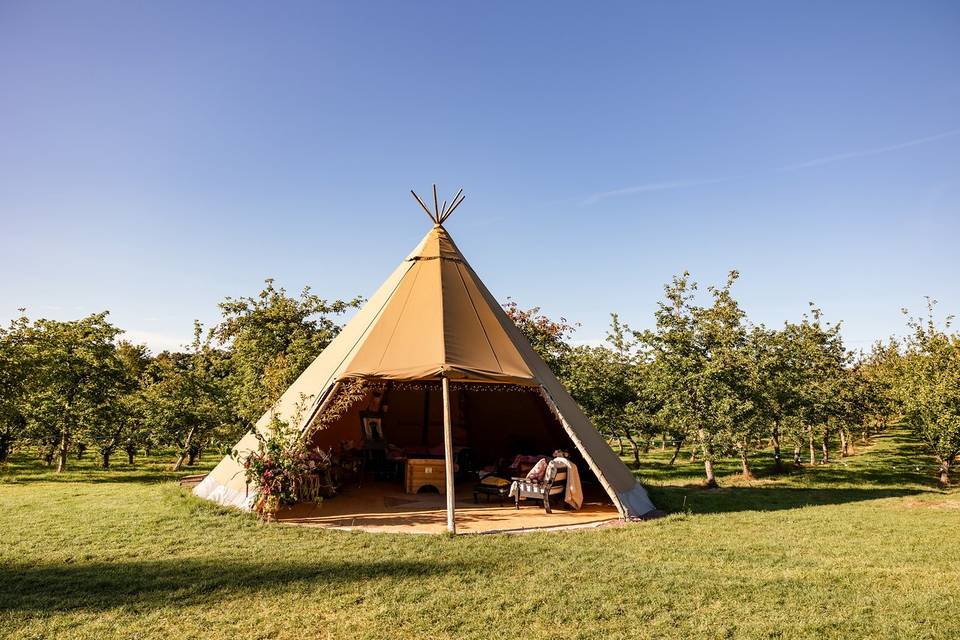 Chill out tent