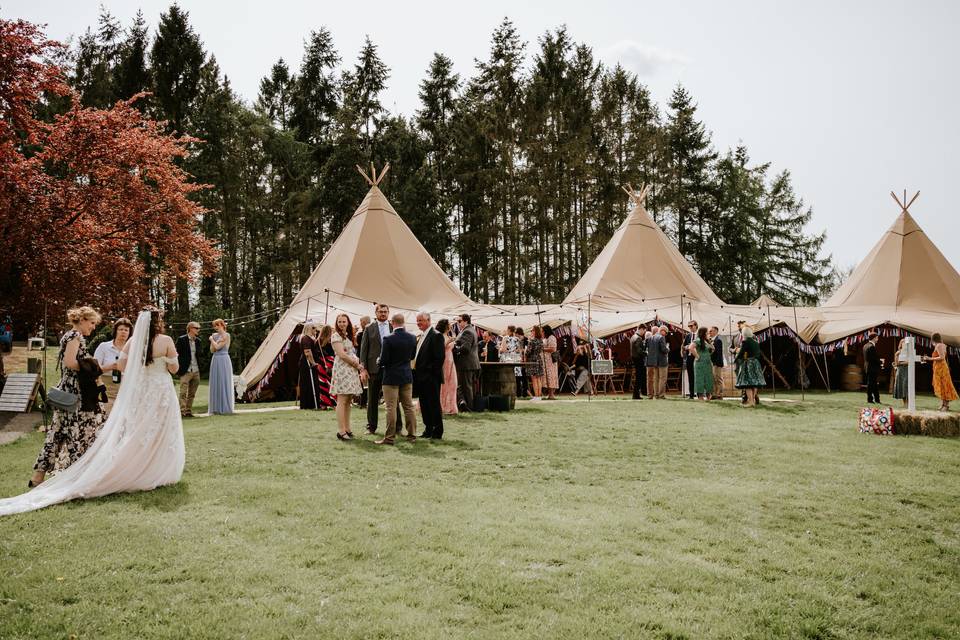 Tipi wedding