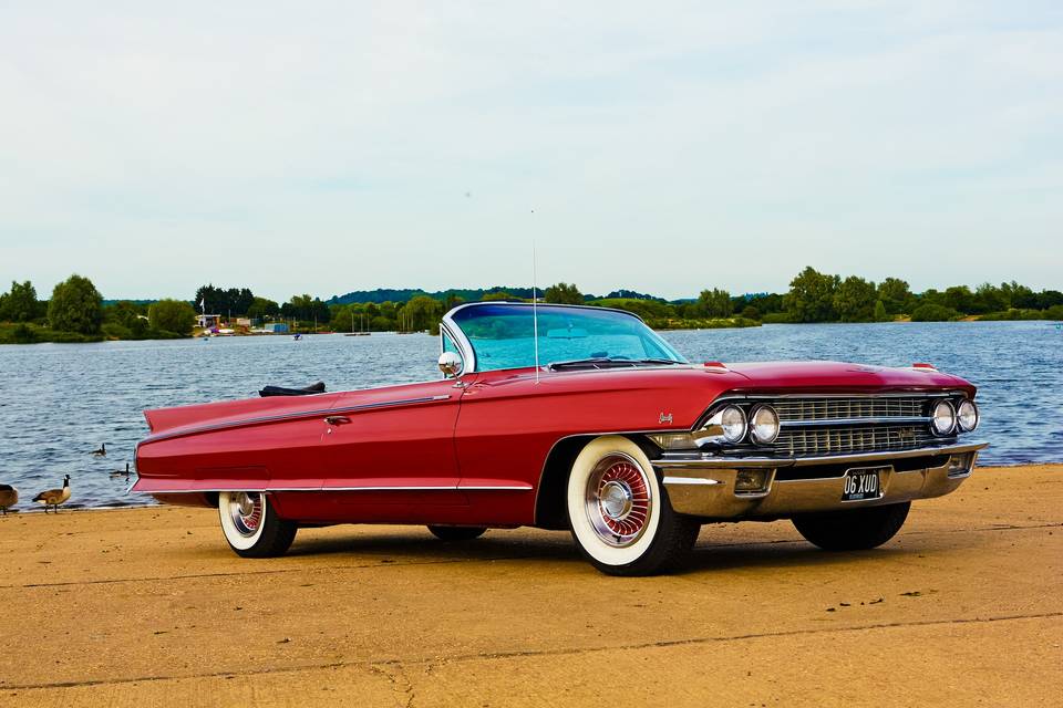 1962 Red Cadillac
