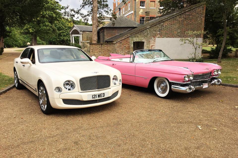 Bentley and Cadillac