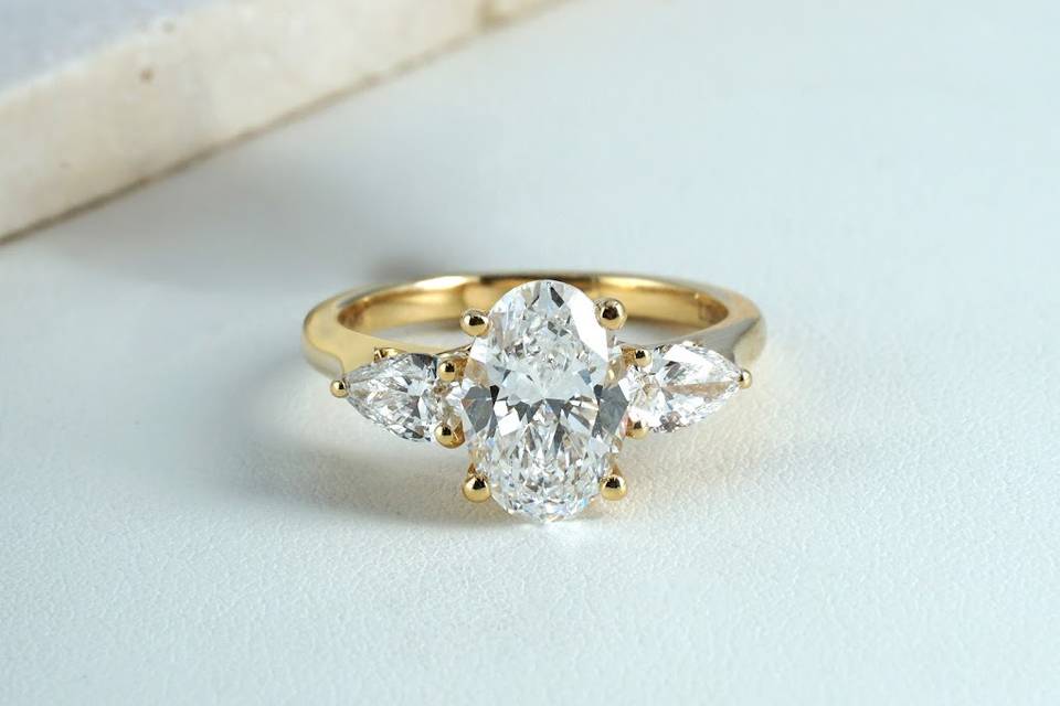 Trilogy Engagement Ring