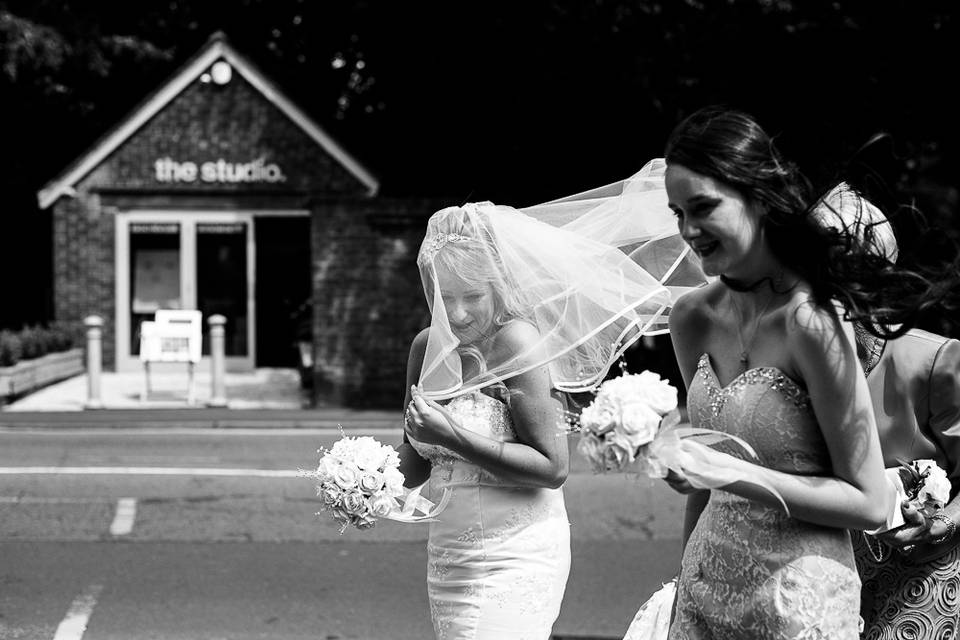 Bride's veil