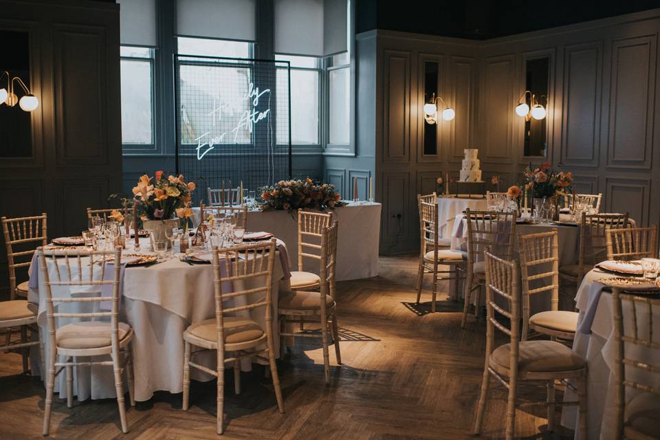 The Library Wedding Breakfast