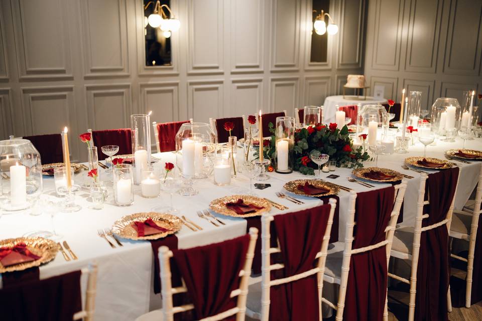 Intimate Wedding Breakfast