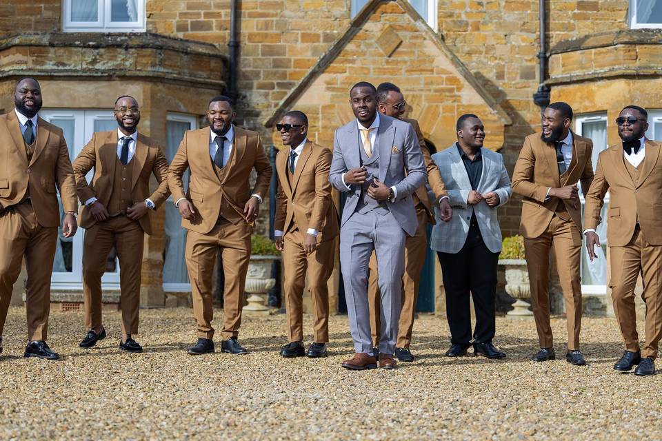 Groom and Ushers